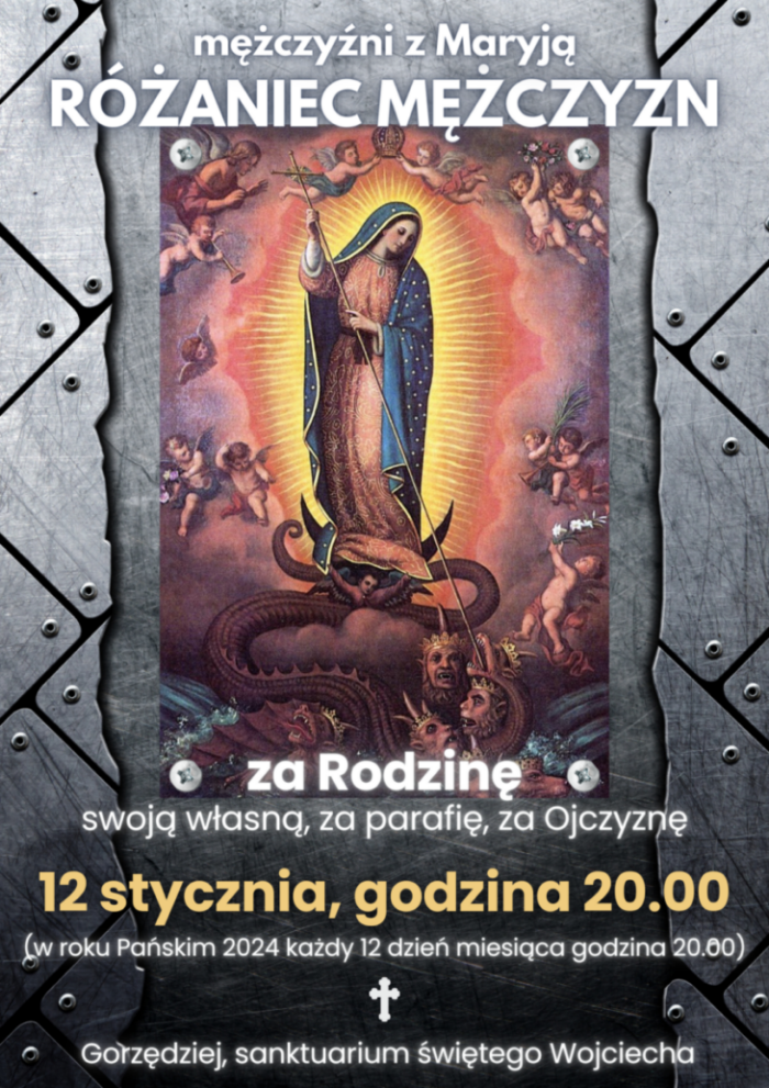 RÓŻANIEC MĘŻCZYZN Gorzędziej